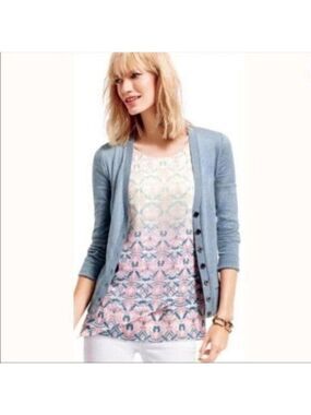 CAbi Heart of CAbi 250 Mosaic Print Layered Tank Medium